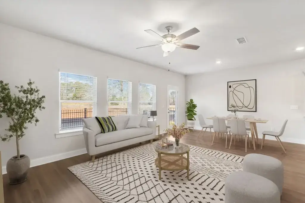 living room pine valley commons fairburn apartments